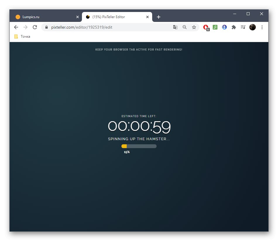 Spracovanie obrazu po animácii v službe PixTeller online