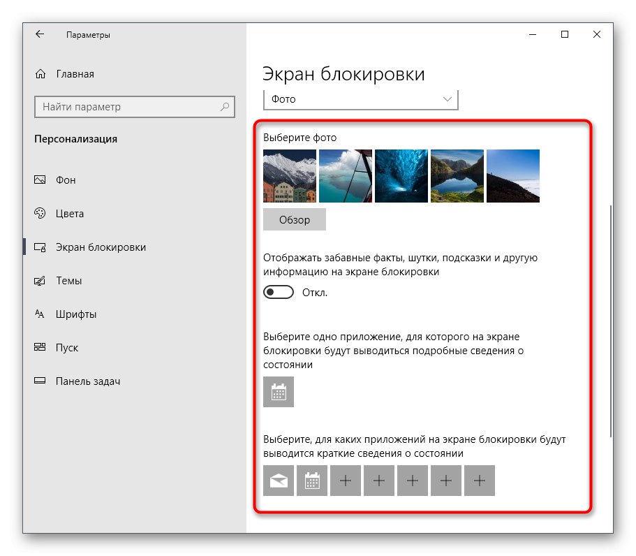 Dodatočné prispôsobenie zámkového okna systému Windows 10 prostredníctvom prispôsobenia