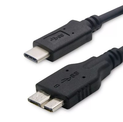Standard USB Type-C pro připojení externího pevného disku