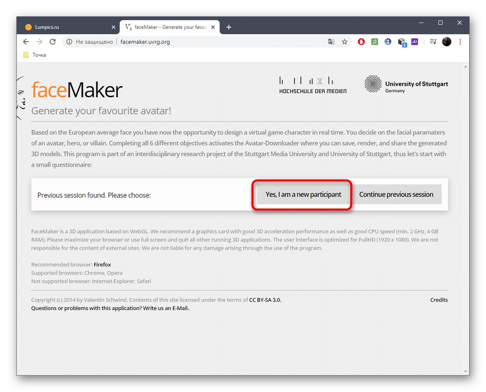 Uvod v FaceMaker Online Face Maker