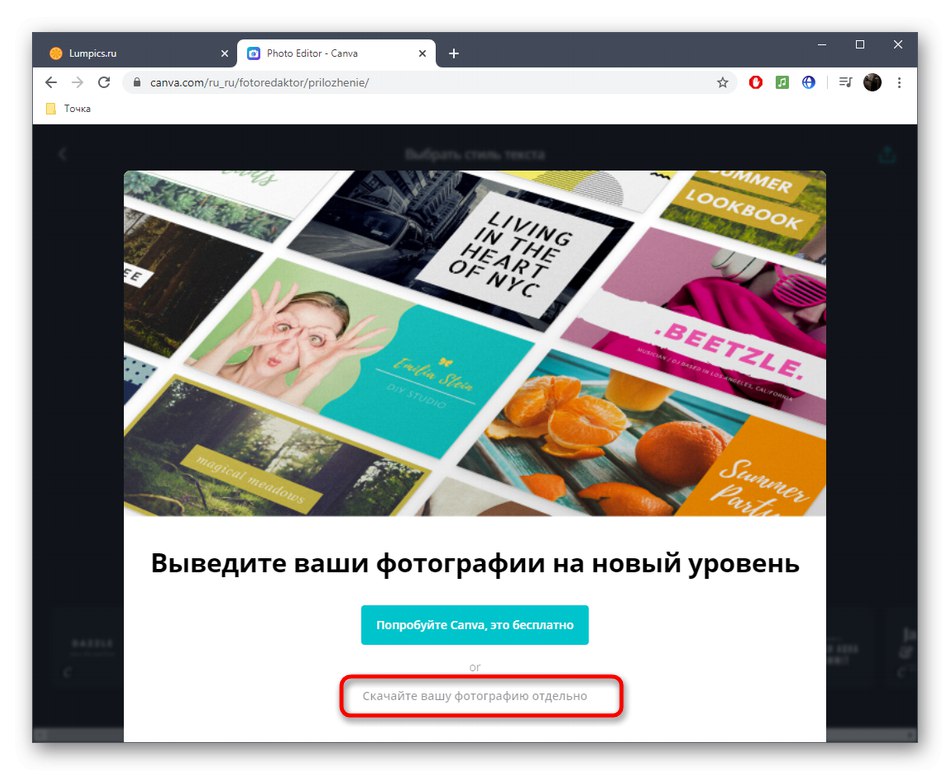 احفظ صورة بعد التزيين باستخدام Canva
