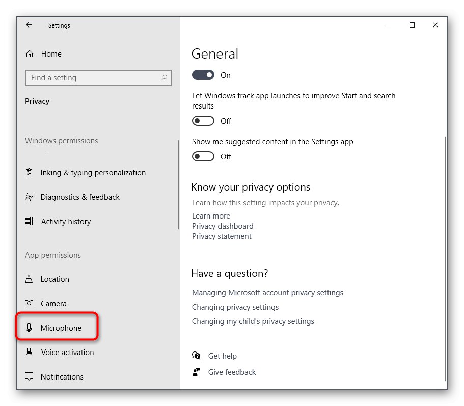 Przejdź do ustawień mikrofonu, aby wyłączyć Cortanę w systemie Windows 10