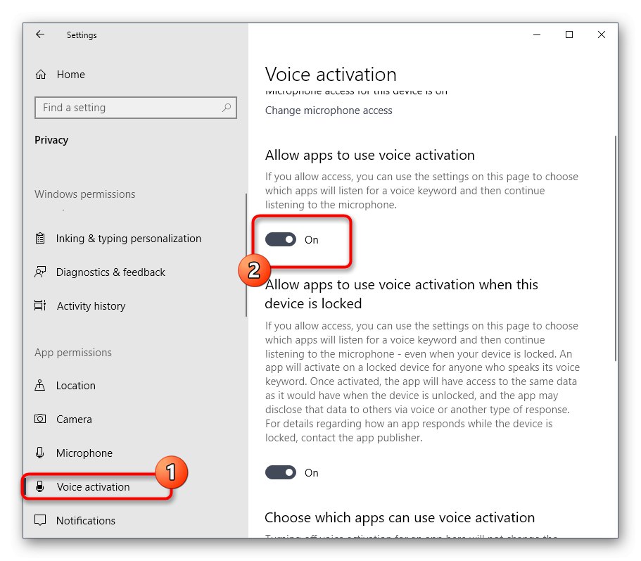 Wyłącz aplikacje do połączeń głosowych, aby wyłączyć Cortanę w systemie Windows 10