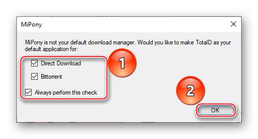Počáteční nastavení MiPony