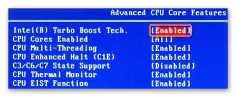 how to enable turbo boost core i5