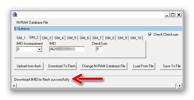 Ремонтът на Lenovo S820 Maui Meta IMEI завършен