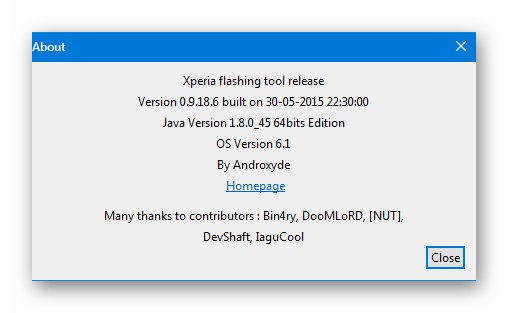 Sony Xperia Z preuzima aplikaciju Mobile Flasher (Flashtool) za treptanje uređaja