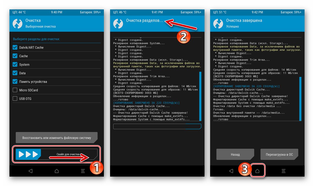 Postupak formatiranja memorije Sony Xperia Z putem TWRP-a