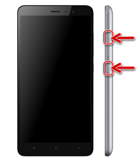 Xiaomi Redmi Note 3 MTK стартира средата за възстановяване (възстановяване) на устройството