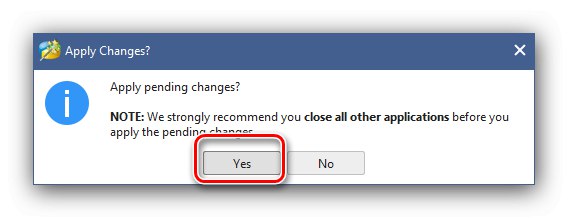Potrdite delovanje skrivanja diskov v operacijskem sistemu Windows 7 v čarovniku za particije MiniTool.