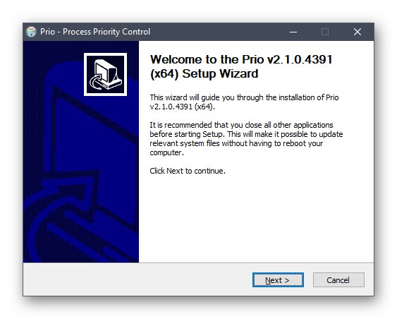 Instalace Prio - Process Priority Control pro změnu priority procesů