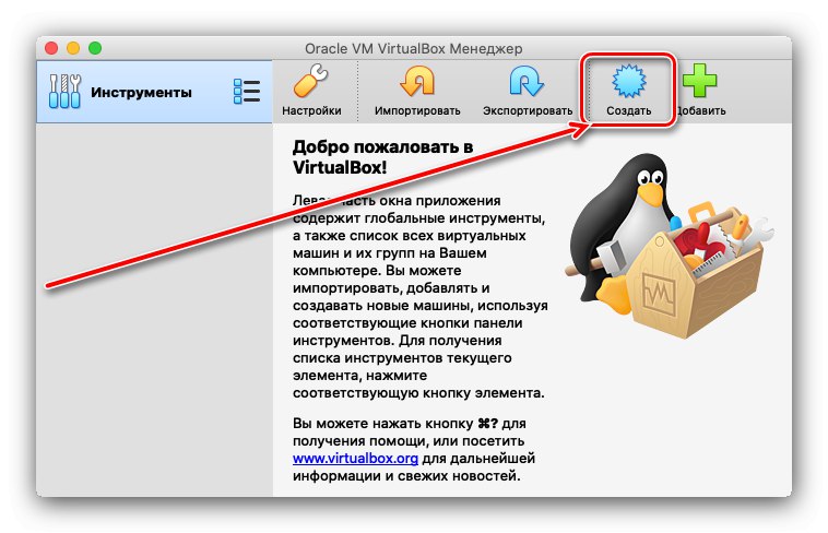 Ustvarite računalnik z operacijskim sistemom Windows 10, ki ga želite namestiti na macOS prek VirtualBox