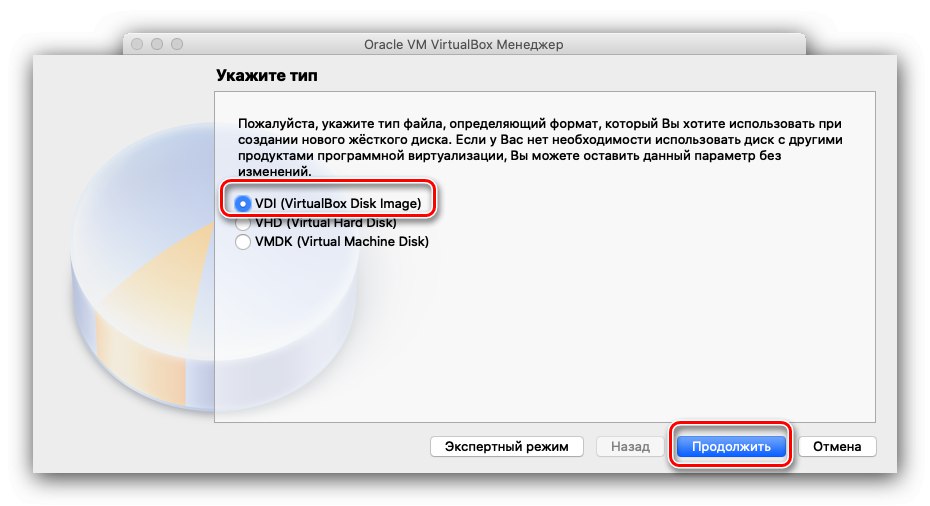 Možnost trdega diska Windows 10 za namestitev v macOS prek VirtualBox