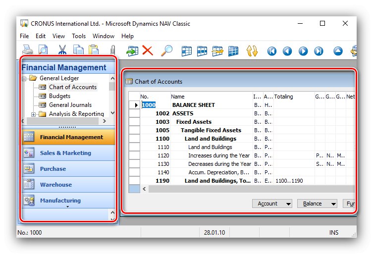عرض قاعدة بيانات في Microsoft Dynamics NAV لفتح ملفات FDB