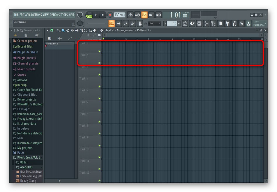 Добавете музика към музика чрез плейлиста на Fl Studio
