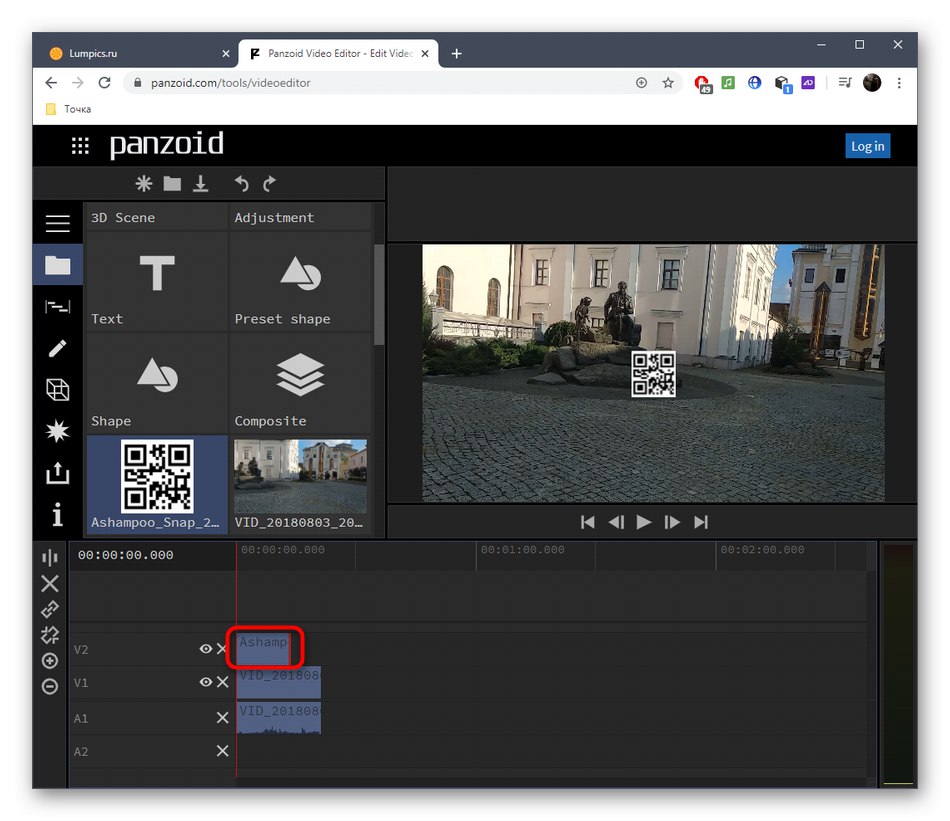 Ustawianie czasu odtwarzania obrazu w filmie za pośrednictwem usługi online Panzoid