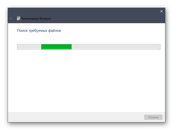Процес за активиране на функционалността на Telnet в Windows 10 чрез списъка с незадължителни компоненти на компютъра