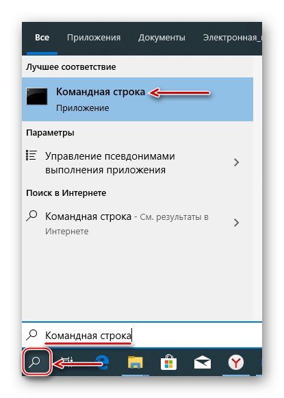Volání příkazového řádku v systému Windows 10