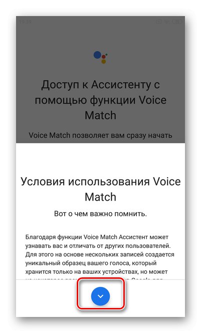 Прочетете правилата за работа с гласов асистент, за да настроите Google Assistant в Android OS