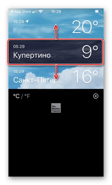 Променете реда, в който се показват градовете в приложението Apple Weather на iPhone