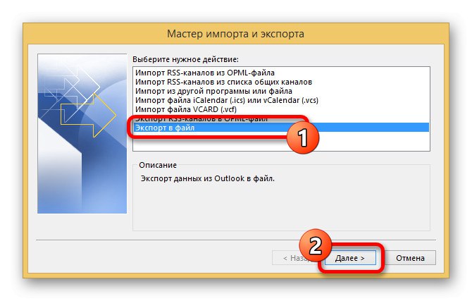 Začněte exportovat kontakty do MS Outlooku na PC