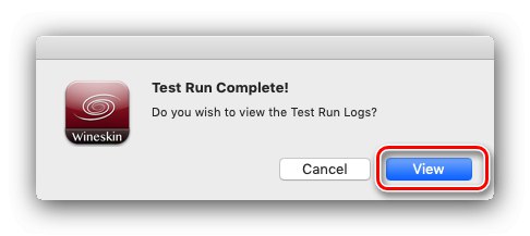 Otwórz dziennik Wineskin, aby rozwiązać możliwe problemy