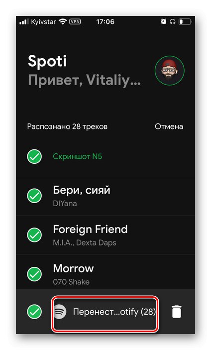 Preneste zoznam skladieb z Yandex.Music na prenos do Spotify cez SpotiApp na iPhone a Android
