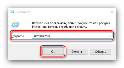 Pokličite upravitelja storitev, da onemogočite storitev Superfetch v sistemu Windows 10