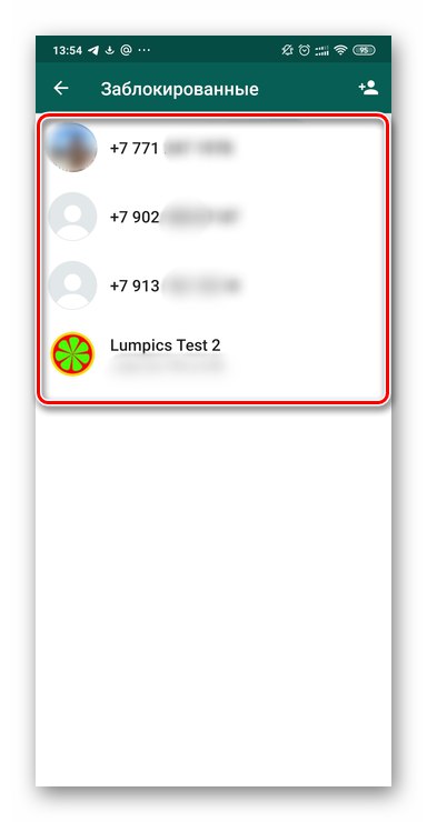 WhatsApp pre Android - Messenger predstavuje zoznam zakázaných položiek generovaný používateľom