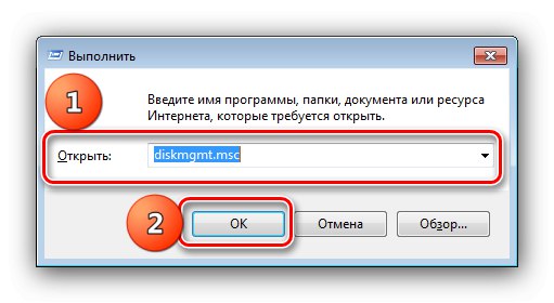 Otvorite upravljanje diskom da biste instalirali sustav Windows 7 ispod sustava Windows 7 na drugu particiju