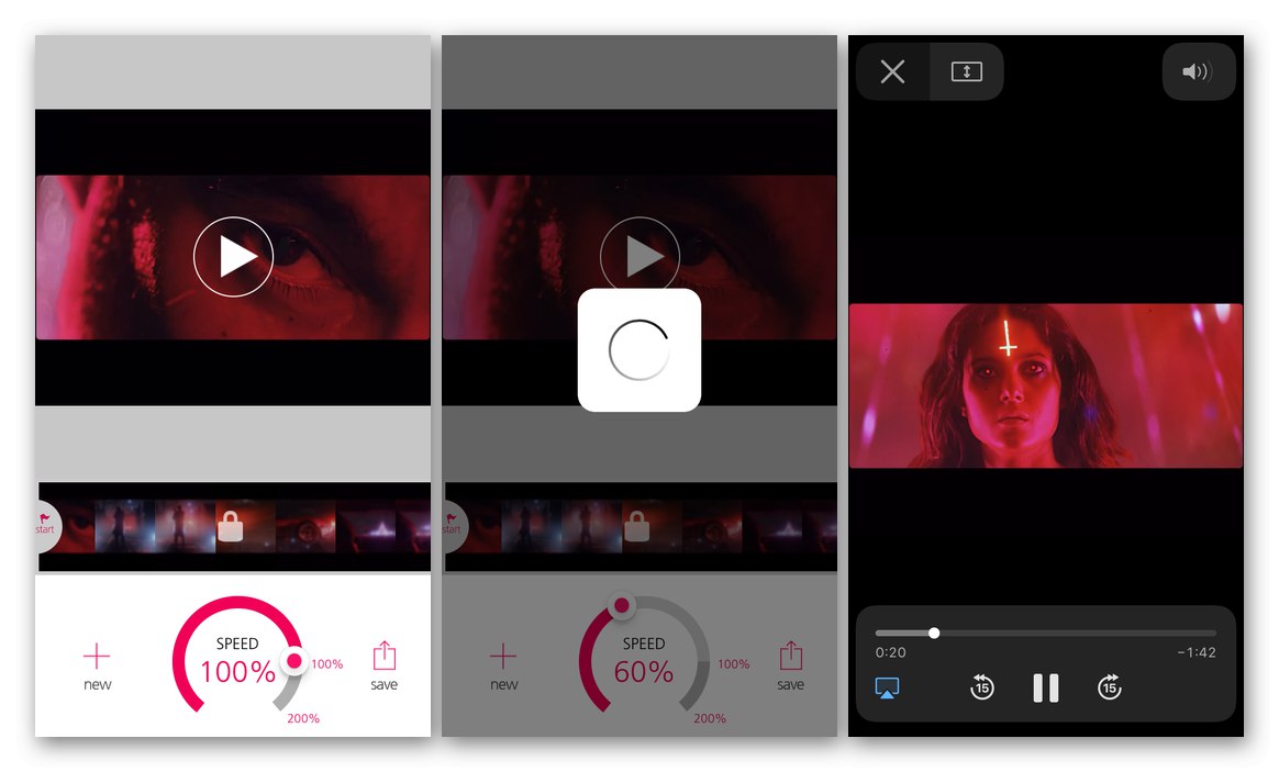 Slo Mo Video App за забавяне на видеоклипове на iPhone