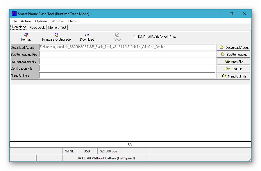 Lenovo IdeaTab S6000 инсталира персонализирано възстановяване в таблет с помощта на SP Flash Tool