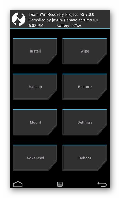 Lenovo S650 zmodyfikował odzyskiwanie TWRP dla znaczników CN - uruchomienie po instalacji za pomocą Flash Tool