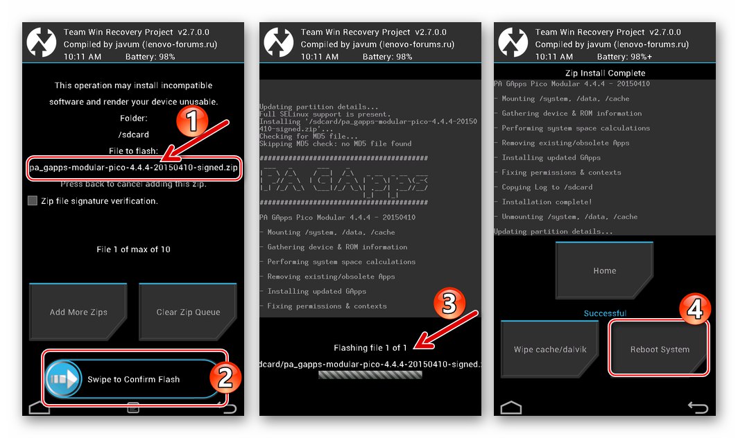 Lenovo S650 pobiera pakiet usług i aplikacji Google do instalacji w środowisku oprogramowania układowego VibeUI