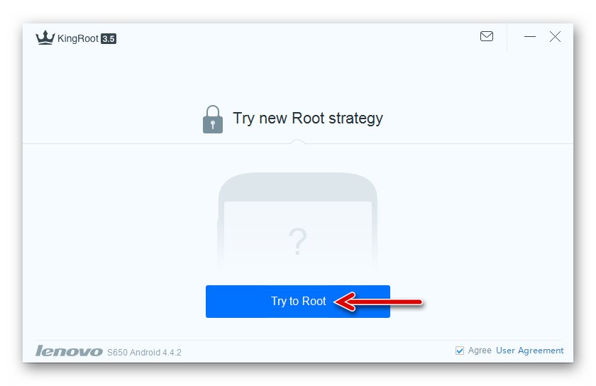 Lenovo S650 uzyskuje prawa roota na urządzeniu za pomocą KingRoot
