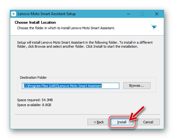 Lenovo S650 rozpocznie kopiowanie plików Smart Assistant na dysk komputera