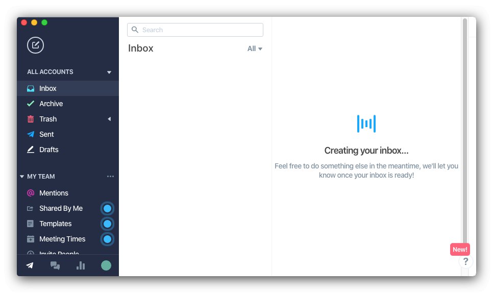 Polymail като пощенски клиент за macOS