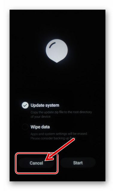 Meizu M5 izstopi iz okolja za obnovitev (obnovitev) pametnega telefona brez operacij
