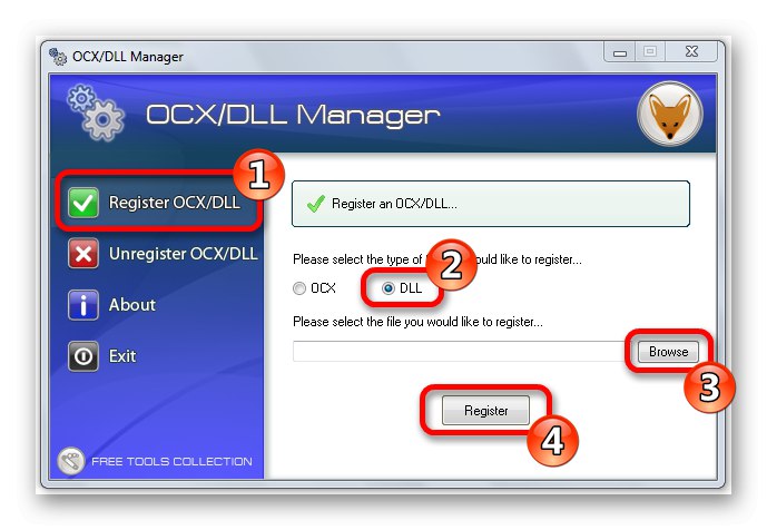 Registriranje knjižnica u OCX-DLL Manageru