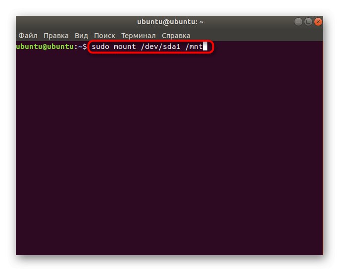 Polecenie zamontowania podstawowej partycji dysku twardego za pomocą LiveCD w systemie Linux