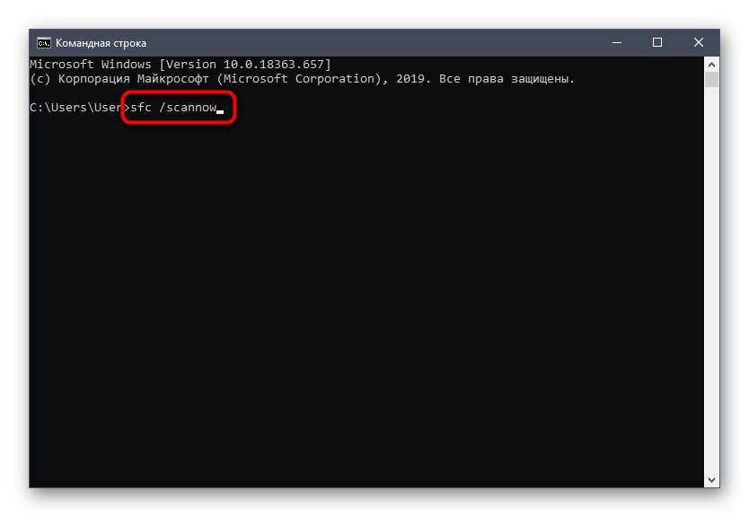Kontrola integrity systémových súborov na vyriešenie problému s procesom NT Kernel & System v systéme Windows 10