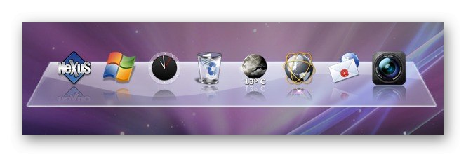 Програми для швидкого запуску програм Winstep Nexus Dock