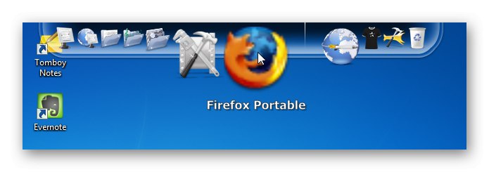 Програми для швидкого запуску програм RocketDock