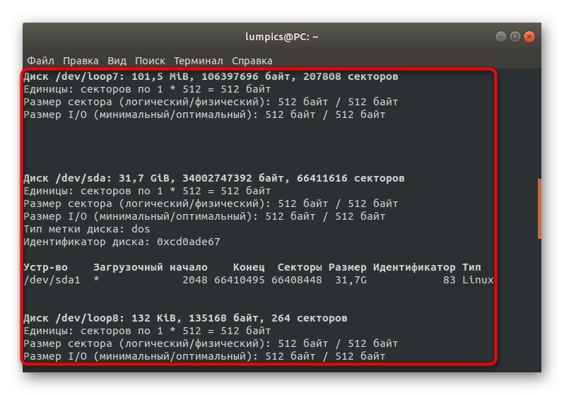 Prezeranie zoznamu diskov pre ďalšie zotavenie GRUBu v Ubuntu