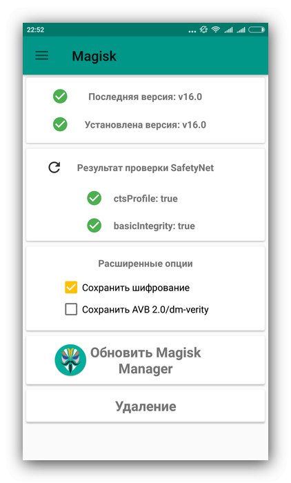 Magisk program za pridobivanje root v Androidu