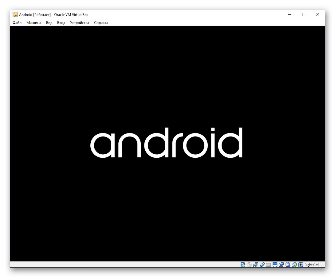 نصب موفقیت آمیز Android در VirtualBox روی رایانه