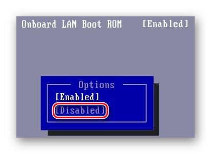 تغییر تنظیمات بوت LAN OnBoard LAN در BIOS