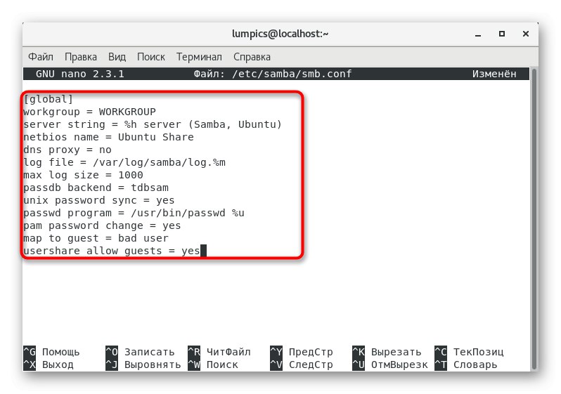 Nastavení konfigurace sdíleného souborového serveru Samba na CentOS 7