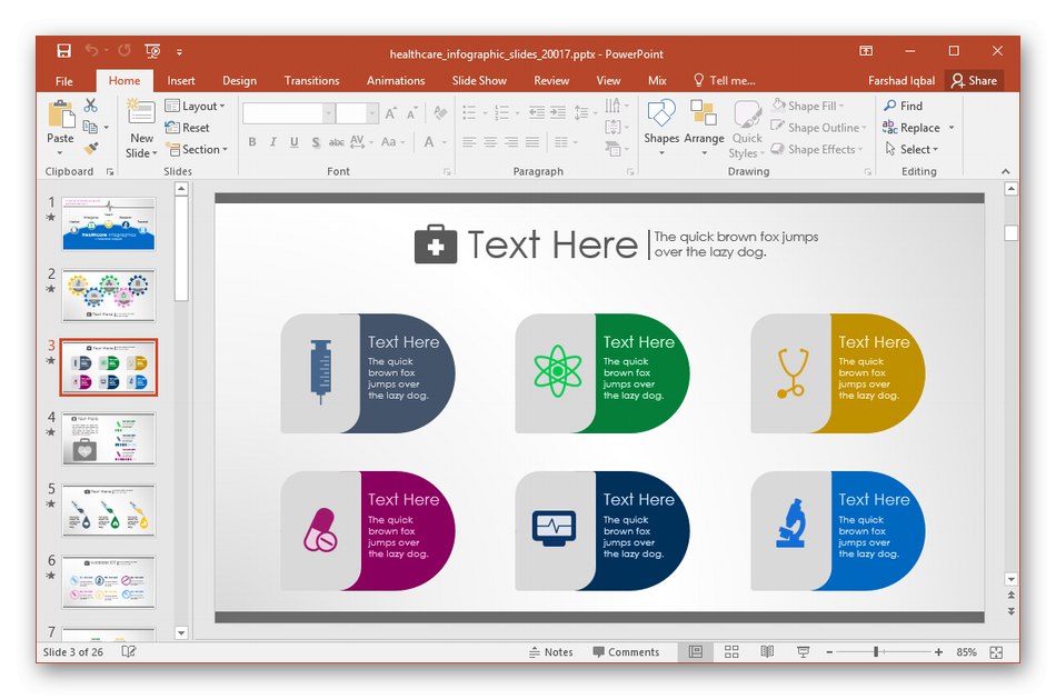 Використання програми Microsoft PowerPoint для створення інфографіки