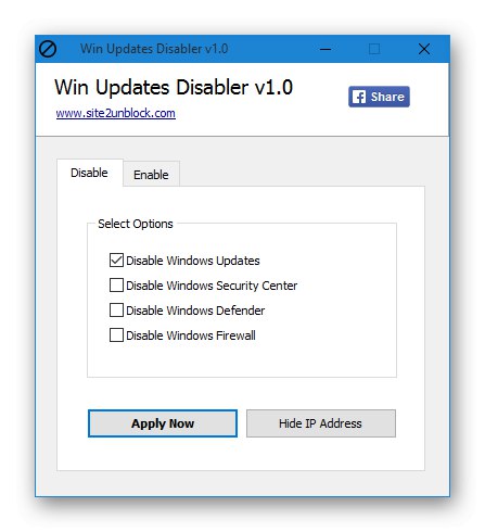 Zakázání aktualizací systému Windows 10 pomocí nástroje pro deaktivaci aktualizací Win
